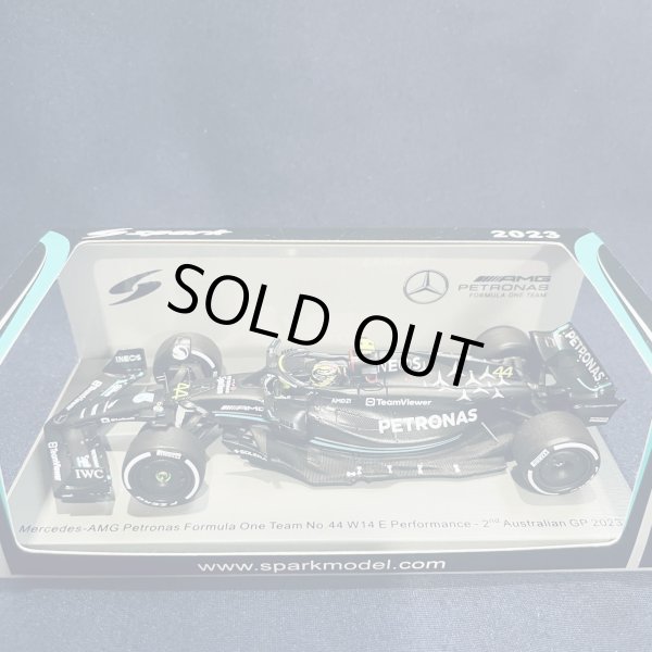 画像1: セカンドハンド品●SPARK1/43 MERCEDES-AMG W14 2nd AUSTRALIAN GP 2023 (L.ハミルトン）#44