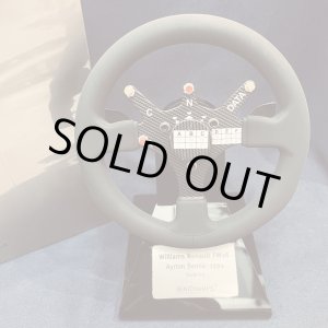 画像: 新品正規入荷品●PMA1/2スケール　WILLIAMS RENAULT FW16 アイルトンセナ ステアリング 1994