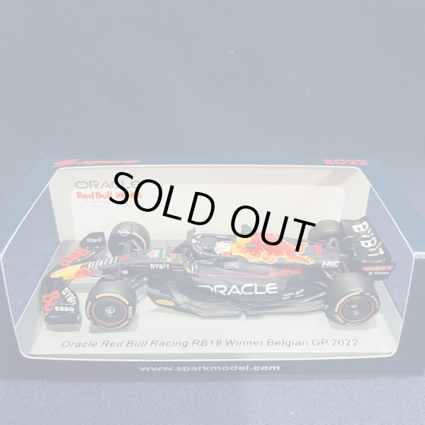 画像1: セカンドハンド品●SPARK 1/43 RED BULL HONDA RB18 WINNER BELGIAN GP 2022 (M.フェルスタッペン）#1
