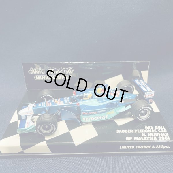 画像1: セカンドハンド品●PMA1/43 SAUBER PRETRONAS C20 MALAYSIA GP 2001 (N.ハイドフェルド） #16