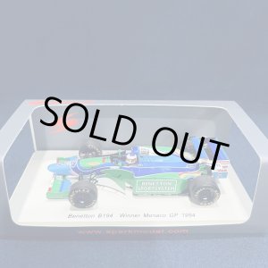 画像: セカンドハンド品●SPARK1/43 BENETTON B194 WINNER MONACO GP 1994 (M.シューマッハ）#5