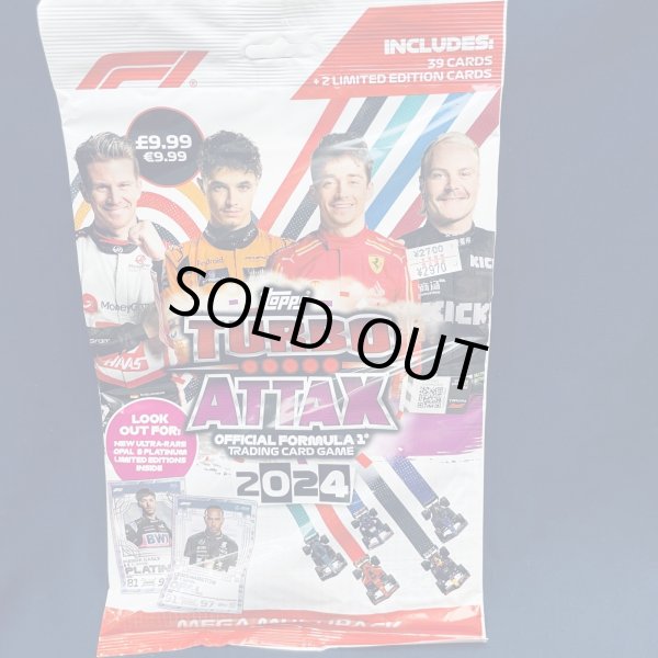 画像1: 並行輸入品●Topps F1 トレーディングカードシーズン2024 スターターキット アルバム＆カード39枚 LIMITED 2枚　セット