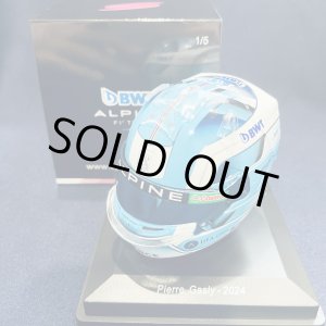 画像: 新品正規入荷品●SPARK1/5 ALPINE 2024（P.ガスリー）ミニヘルメット 