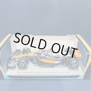 画像: 新品正規入荷品●SPARK1/43 McLAREN MCL60 4th BRITISH GP 2023 (O.ピアストリ）#81
