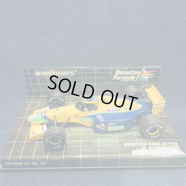 画像1: セカンドハンド品●PMA1/43 BENETTON FORD B191B EARLY SEASON 1992 (M.シューマッハ）
