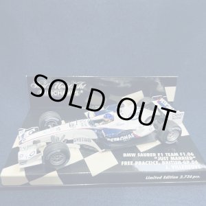 画像: セカンドハンド品●PMA1/43 BMW SAUBER F1 06 JUST MARRIED FREE PRACTICE BRITISH GP 2006 (J.ビルヌーブ）#17