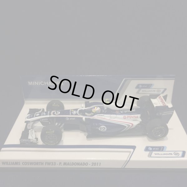 画像1: セカンドハンド品●PMA1/43 WILLIAMS COSWORTH FW33 (P.マルドナルド）2011 #12