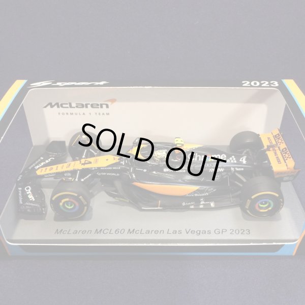 画像1: 新品正規入荷品●SPARK1/43 McLAREN MCL60 LAS VEGAS GP 2023 (L.ノリス）#4