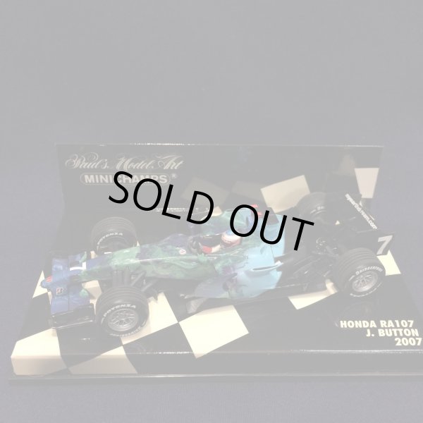 画像1: セカンドハンド品●PMA1/43 HONDA RA107 (J.バトン）2007 #7