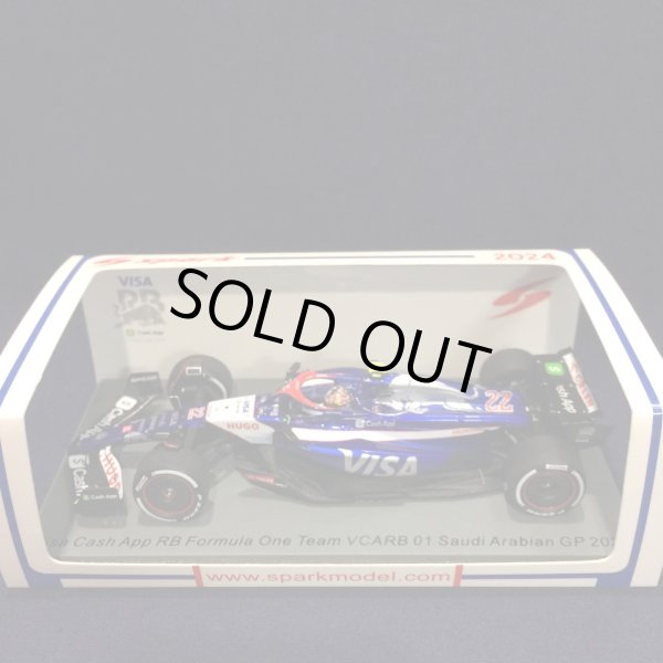 画像1: 新品正規入荷品●SPARK1/43 VISA CASH RB F1 VCARB 01 SAUDI ARABIAN GP 2024 （角田裕毅）#22