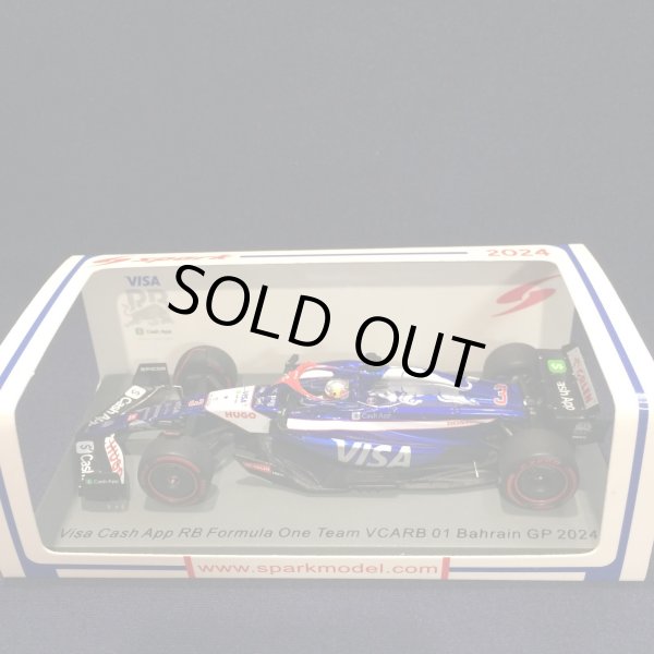 画像1: 新品正規入荷品●SPARK1/43 VISA CASH RB F1 VCARB 01 BAHRAIN GP 2024 （D.リカルド）#3