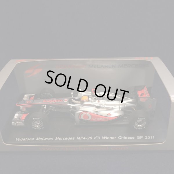 画像1: セカンドハンド品●SPARK 1/43 McLAREN MERCEDES MP4-26 WINNER CHINESE GP 2011 （L.ハミルトン）#3