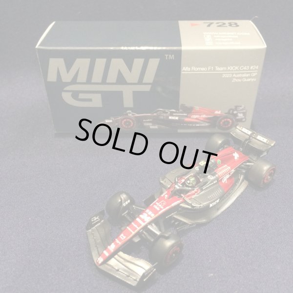 画像1: 新品正規入荷品●TSMMODEL 1/64 ALFA ROMEO F1 C43 AUSTRALIAN GP 2023 周冠宇（ジョウ・グアンユー）#24