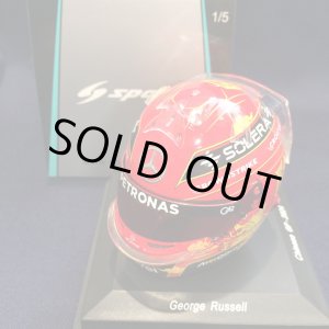 画像: 新品正規入荷品●SPARK1/5 MERCEDES PETRONAS CHINESE GP 2024 (G.ラッセル）ミニヘルメット 