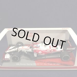 画像: セカンドハンド品●SPARK1/43 ALFA ROMEO ORLEN C41 ABU DHABI GP 2021 (K.ライコネン）#7