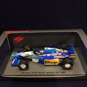 画像: セカンドハンド品●SPARK1/43 BENETTON B195 WINNER MONACO GP 1995 (M.シューマッハ）#1
