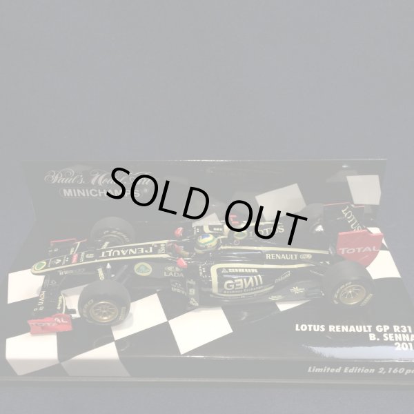 画像1: セカンドハンド品●PMA 1/43 LOTUS RENAULT R31 (B.セナ）2011 #9