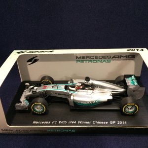 画像: セカンドハンド品●SPARK1/43 MERCEDES F1 W05 WINNER CHINESE GP 2014 (L.ハミルトン）#44