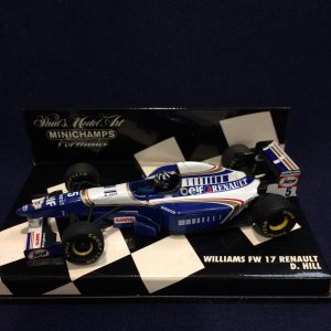 画像: セカンドハンド品●PMA1/43 WILLIAMS RENAULT FW17 (D.ヒル）