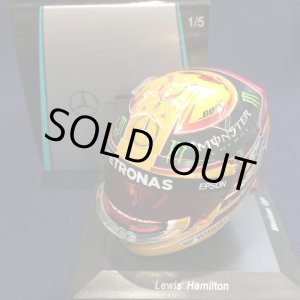 画像: 新品正規入荷品●SPARK1/5 MERCEDES F1 MEXICAN GP 2017 WORLD CHAMPIONSHIP (L.ハミルトン）ミニヘルメット