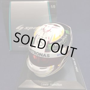 画像: 新品正規入荷品●SPARK1/5 MERCEDES F1 US GP 2015 WORLD CHAPIONSHIP 2015 (L.ハミルトン）ミニヘルメット 