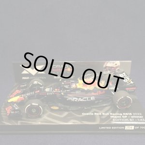 画像: セカンドハンド品●MVショップ別注●PMA1/43 RED BULL RB18 WINNER MIAMI GP 2022 (M.フェルスタッペン）#1