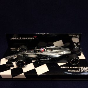 画像: セカンドハンド品●PMA1/43 McLAREN MERCEDES MP4-29 AUSTRALIAN GP 2014 (J.バトン）#22