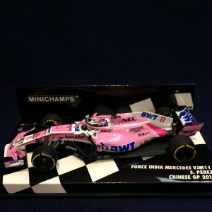 画像: セカンドハンド品●PMA1/43 FORCE INDIA MERCEDES VJM11 CHINESE GP 2018 (S.ペレス）#11