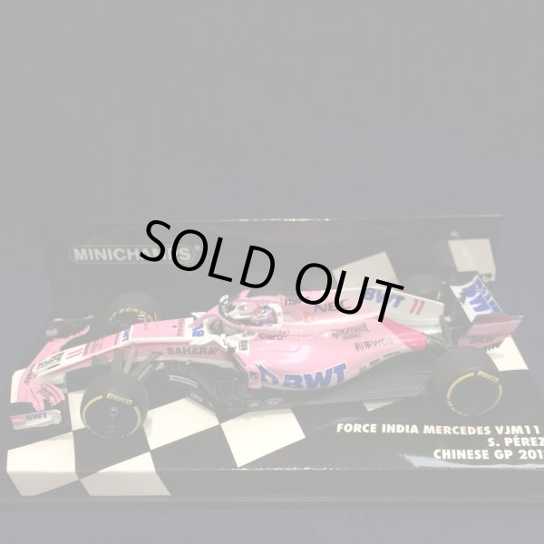 画像1: セカンドハンド品●PMA1/43 FORCE INDIA MERCEDES VJM11 CHINESE GP 2018 (S.ペレス）#11