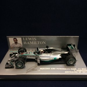 画像: セカンドハンド品●PMA1/43 MERCEDES AMG PETRONAS W05 AUSTRALIAN GP (L.ハミルトン）2014 #44