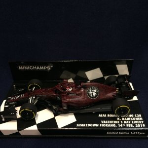 画像: セカンドハンド品●PMA1/43 ALFA ROMEO C38 SHAKEDOWN FIORANO 2019 （K.ライコネン） VALENTINE DAY