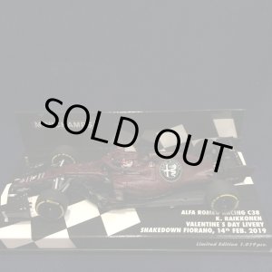 画像: セカンドハンド品●PMA1/43 ALFA ROMEO C38 SHAKEDOWN FIORANO 2019 （K.ライコネン） VALENTINE DAY