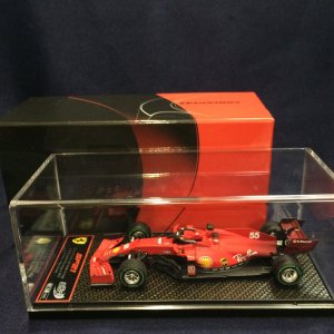 画像: セカンドハンド品●BBR 1/43 FERRARI SF21 EMILIA ROMAGNA (C.サインツ）2021 #55
