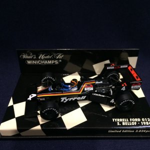 画像: セカンドハンド品●PMA1/43 TYRRELL FORD 012 (S.ベロフ）1984 #4