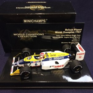 画像: セカンドハンド品●WCコレクション●PMA1/43 WILLIAMS HONDA FW11B (N.ピケ） 1987