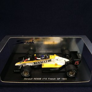 画像: セカンドハンド品●SPARK 1/43 RENAULT RE60B FRENCH GP 1985 (P.TAMBAY) #15