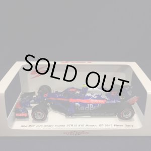画像: セカンドハンド品●KIDBOX別注●SPARK 1/43 TORO ROSSO HONDA STR13 MONACO GP 2018 (P.ガスリー）#10 