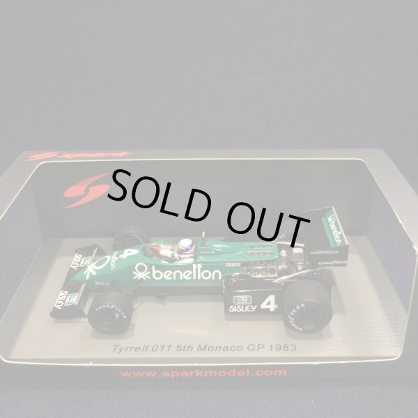 画像1: セカンドハンド品●SPARK 1/43 TYRRELL 011 5th MONACO GP 1983 (D.SULLIVAN) #4