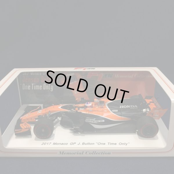 画像1: セカンドハンド品●F1速報別注●SPARK 1/43 McLAREN HONDA MCL32 MONACO GP 2017 (J.バトン）#22