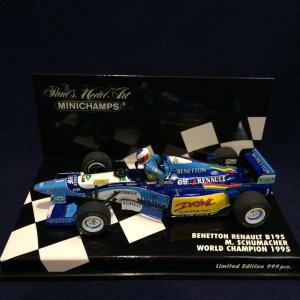 画像: セカンドハンド品●PMA1/43 BENETTON RENAULT B195 WORLD CHAMPION 1995 (M.シューマッハ）#1
