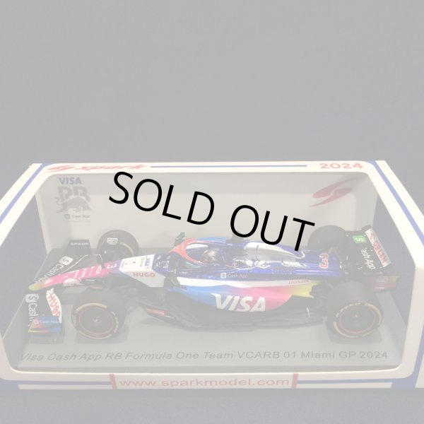 画像1: 新品正規入荷品●SPARK1/43 VISA CASH VCARB 01 MIAMI GP 2024 （D.リカルド）#3