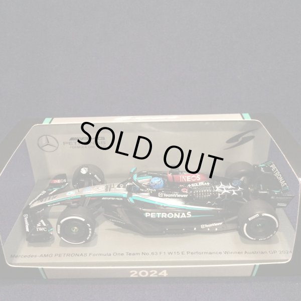 画像1: 新品正規入荷品●SPARK1/43 MERCEDES-AMG PETRONAS W15E WINNER AUSTRIAN GP 2024 (G.ラッセル）#63 