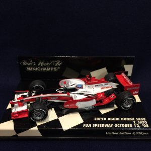 画像: セカンドハンド品●PMA1/43 SUPER AGURI HONDA SA08 FUJI SPEEDWAY 2008 (佐藤琢磨) 2008 #18