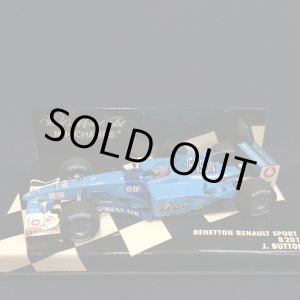 画像: セカンドハンド品●PMA1/43 BENETTON RENAULT SPORT B201 (J.バトン)#8