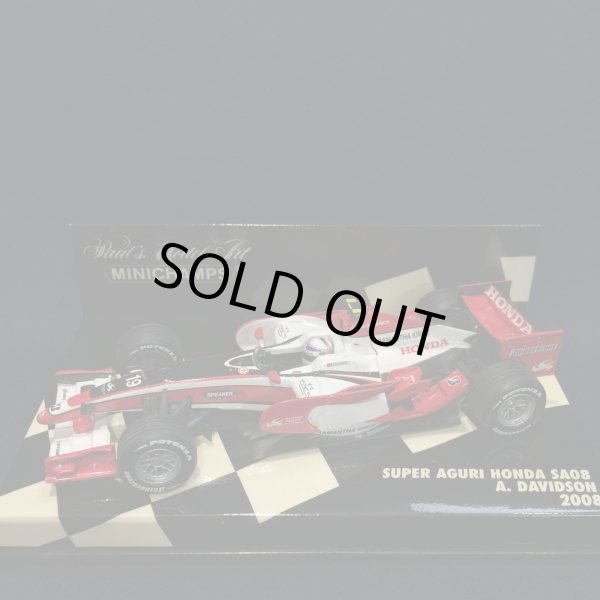 画像1: セカンドハンド品●PMA1/43 SUPER AGURI HONDA SA08 (A.デビットソン）2008 #19