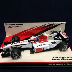 画像: セカンドハンド品●BRIDGESTONE別注●PMA1/43 BAR HONDA 005 （J.ビルヌーブ）#16