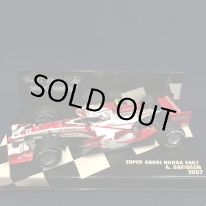 画像: セカンドハンド品●PMA1/43 SUPER AGURI HONDA SA07 (A.デビットソン） 2007 #23