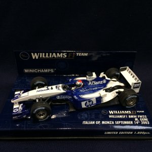 画像: セカンドハンド品●PMA1/43 WILLIAMS BMW FW25 ITALIAN GP 2003 (M.ジェネ）#4