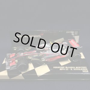 画像: セカンドハンド品●PMA1/43 McLAREN MERCEDES MP4-23 (H.コバライネン）2008 #23