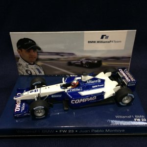 画像: セカンドハンド品●PMA1/43 チーム別注 WILLIAMS BMW FW23 (J.P.モントーヤ）#6